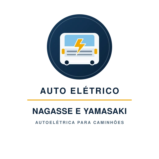 Logotipo da Auto Elétrico Nagasse e Yamasaki